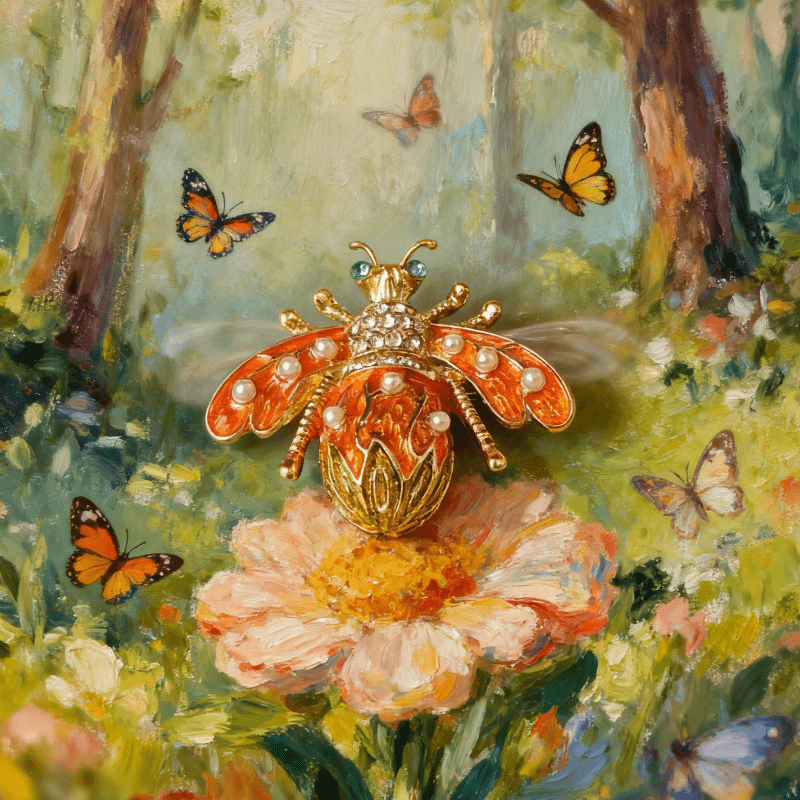 The Fiery Forest Sprite丨brooch - zoominizoo